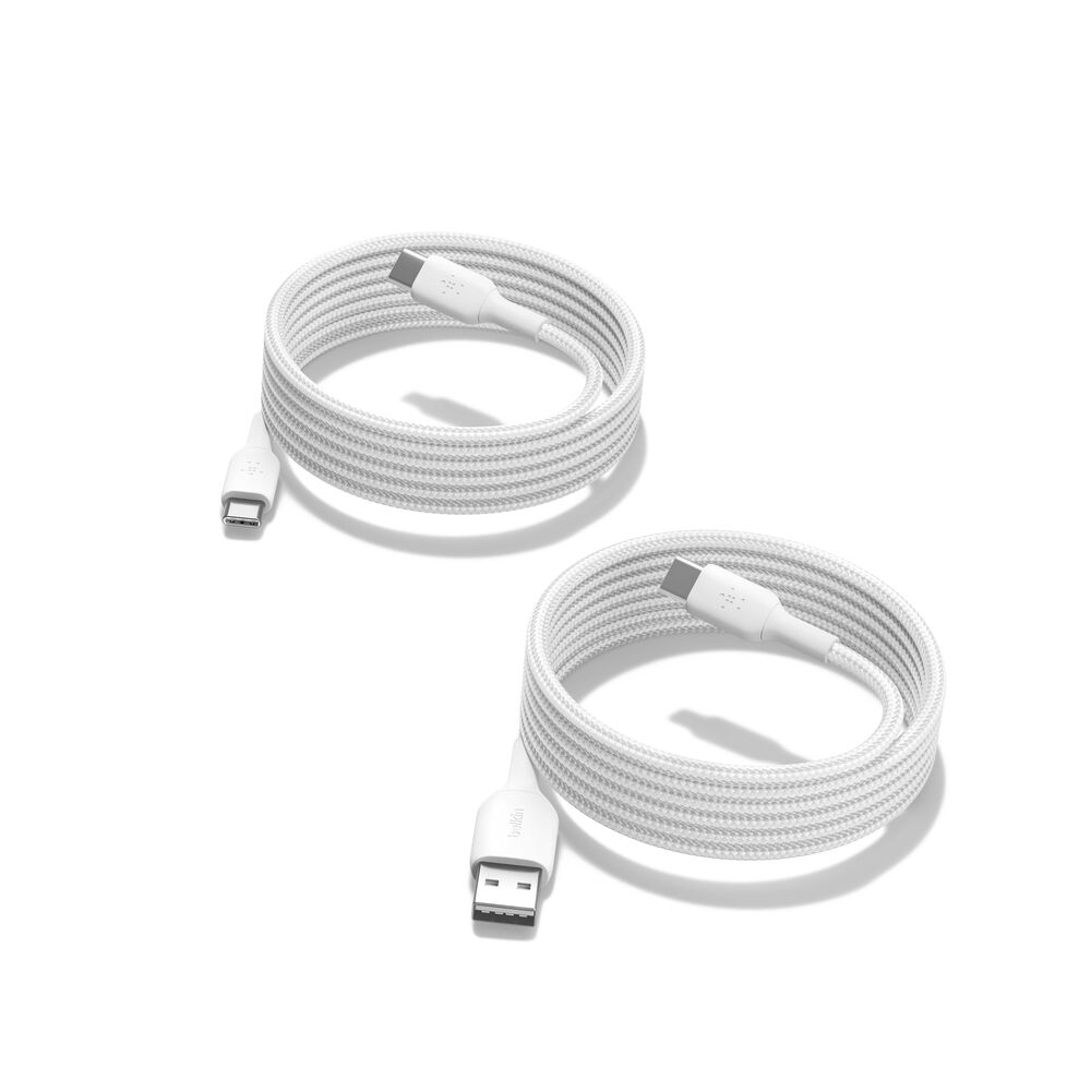 Heavy Duty USB-C Cable Bundle, White