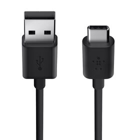 MIXIT↑™ 2.0 USB-A to USB-C™ Charge Cable (USB Type-C™), Black, hi-res