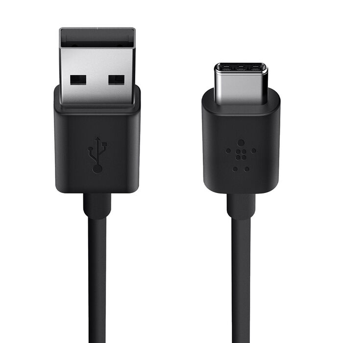 MIXIT↑™ 2.0 USB-A to USB-C™ Charge Cable (USB Type-C™), Black, hi-res