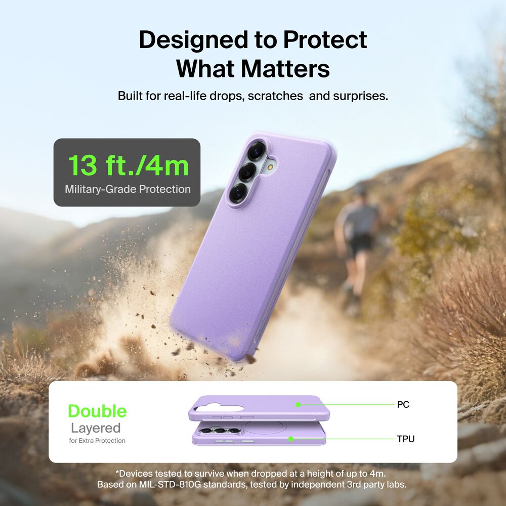 Protect Series Case for Samsung Galaxy S26, Lavender, hi-res