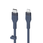 USB-C Cable with Lightning Connector, Blue, hi-res