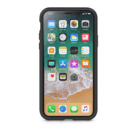 SheerForce™ Elite Protective Case for iPhone X, Black, hi-res