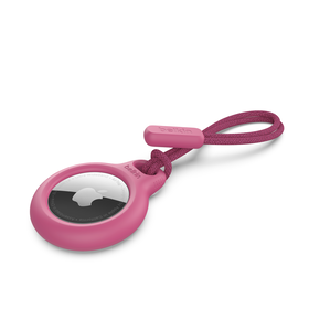 Secure Holder with Strap for AirTag, Pink, hi-res