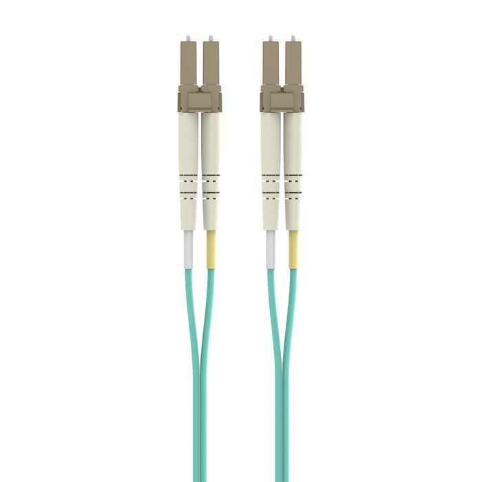 Startech Câble à fibre optique Aqua OM4 Duplex Multimode 2 m Rouge Techinn Startech Câble à fibre optique Aqua OM4 Duplex Multimode 2 m Rouge Techinn
