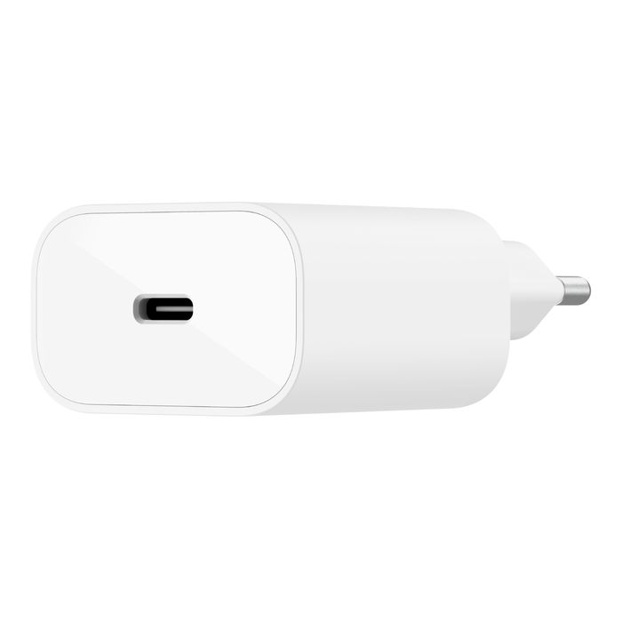 Belkin Cargador de pared USB-C de 25 vatios, entrega de energía PPS de  carga rápida para Apple iPhone Series, Galaxy S23, iPad, AirPods y más