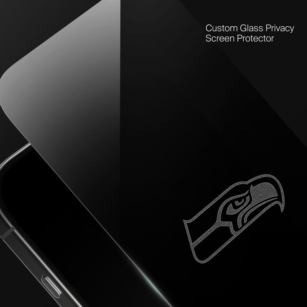 Seattle Seahawks Custom Glass Screen Protector, , hi-res
