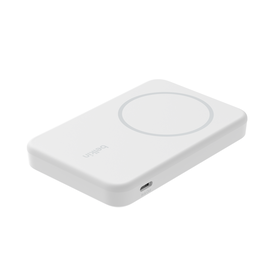 Magnetic Power Bank with Qi2 15W 5K, White, hi-res