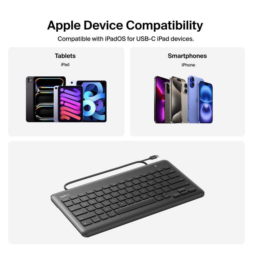 USB-C Keyboard for iPad, , hi-res