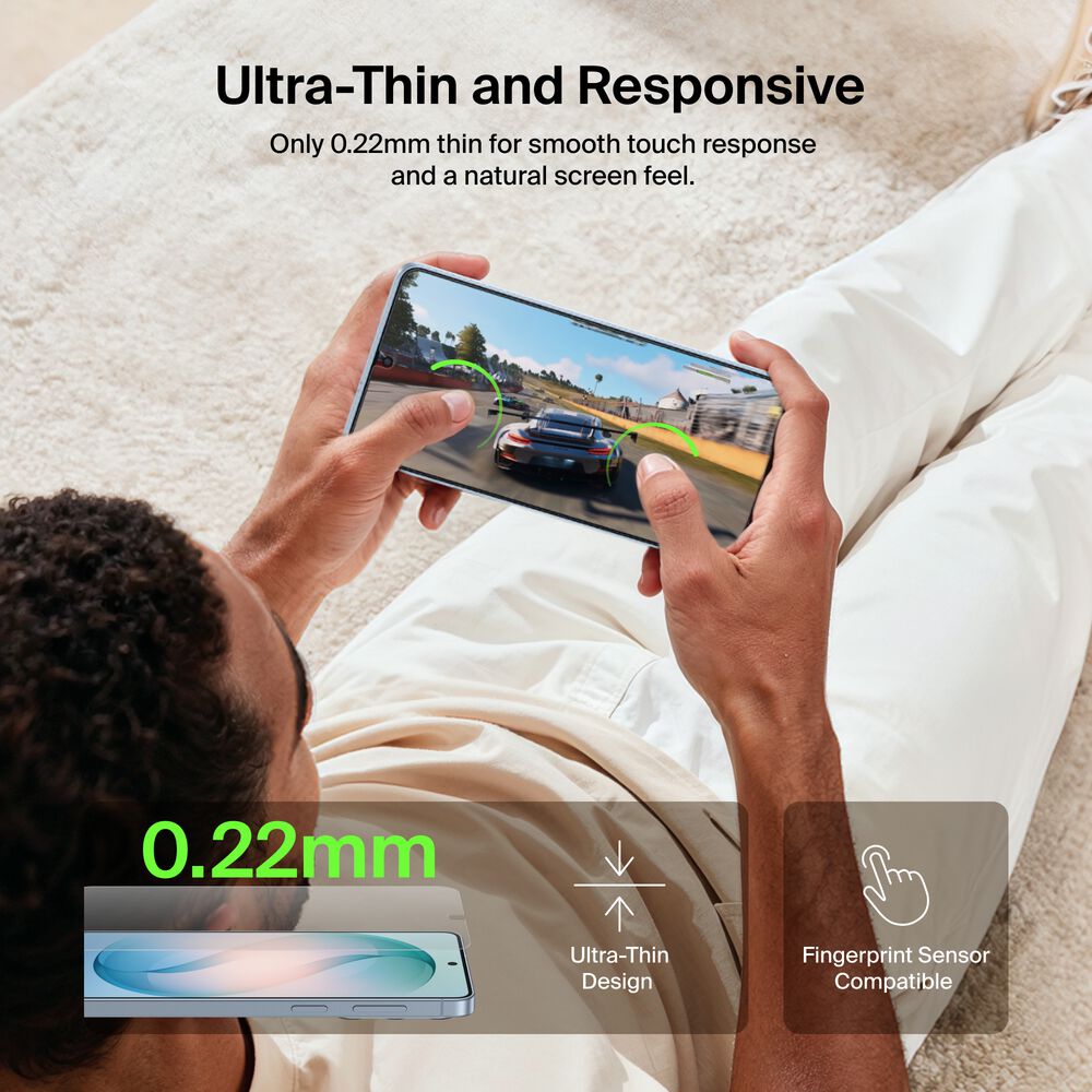 Titan SmartShield Anti-Reflective Screen Protector for Samsung Galaxy S26+, , hi-res
