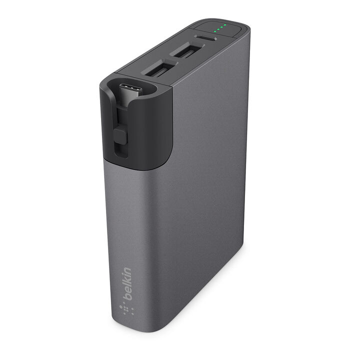 MIXIT↑™ USB-C Power Rockstar™ (USB Type-C™), Gray, hi-res