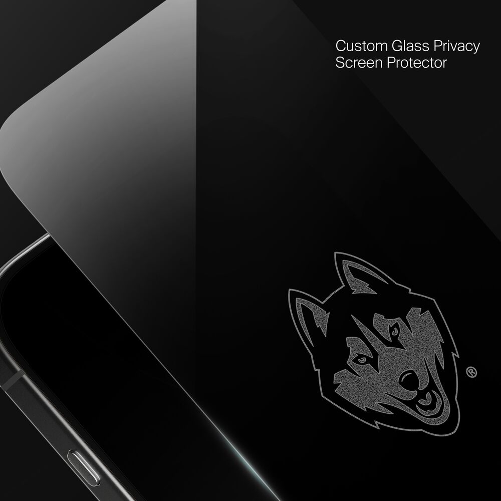 Connecticut Huskies Custom Glass Screen Protector, , hi-res