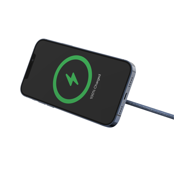 iPhone 15 / iPhone 14 / iPhone 13 用MagSafe認証ポータブルワイヤレス充電パッド| Belkin | Belkin  JP