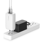 BOOST↑CHARGE™ 30W USB-C PD + USB-A Wall Charger, White, hi-res