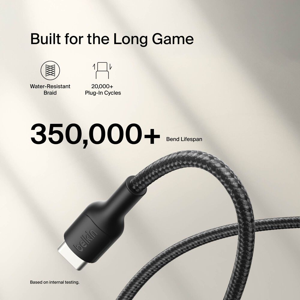 USB-C to USB-C Cable 60W for Nintendo Switch 2, Black, hi-res