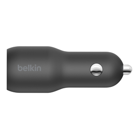 Dual Car Charger with PPS 37W + USB-C Cable with Lightning Connector