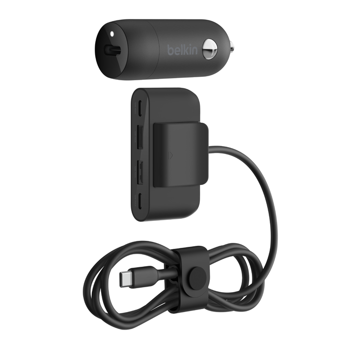 USB-C Car Charger - Black