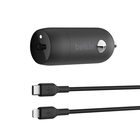 30-W-USB-C-Kfz-Ladegerät mit USB-C/Lightning-Kabel