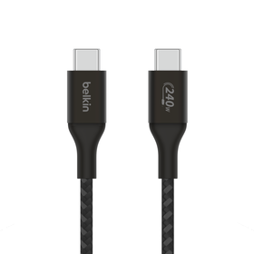 Cable USB-C® a USB-C de 240 W, Negro, hi-res