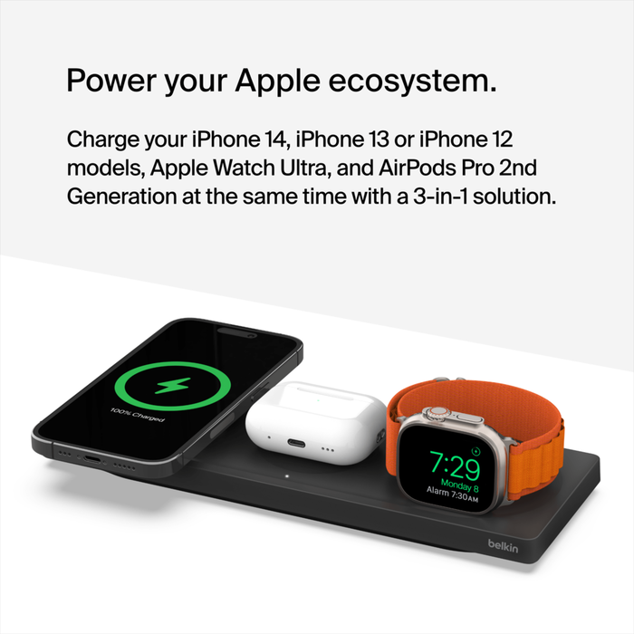 Belkin 3 in 1 wireless charging pad shop