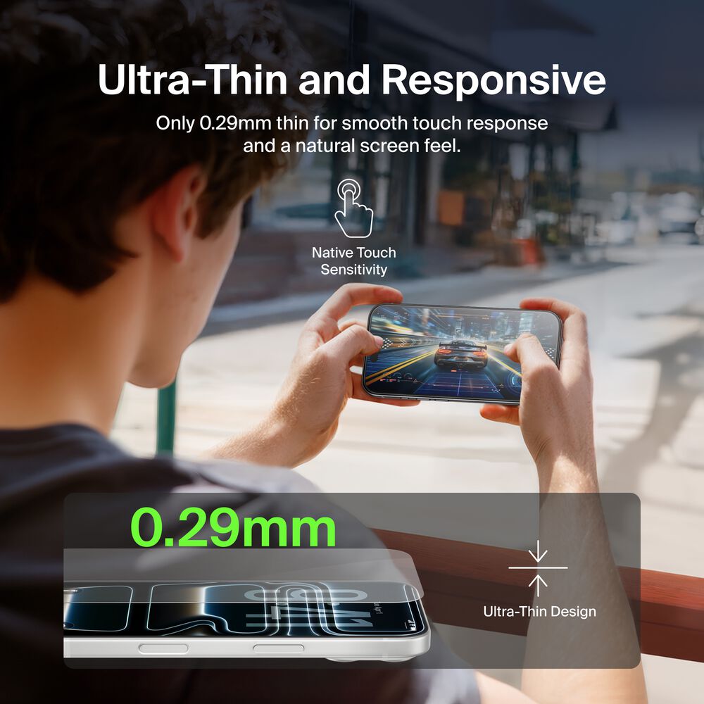 UltraGlass 2 Screen Protector for iPhone 17 Pro, , hi-res