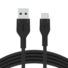USB-A 转 USB-C 线缆, 黑色, hi-res