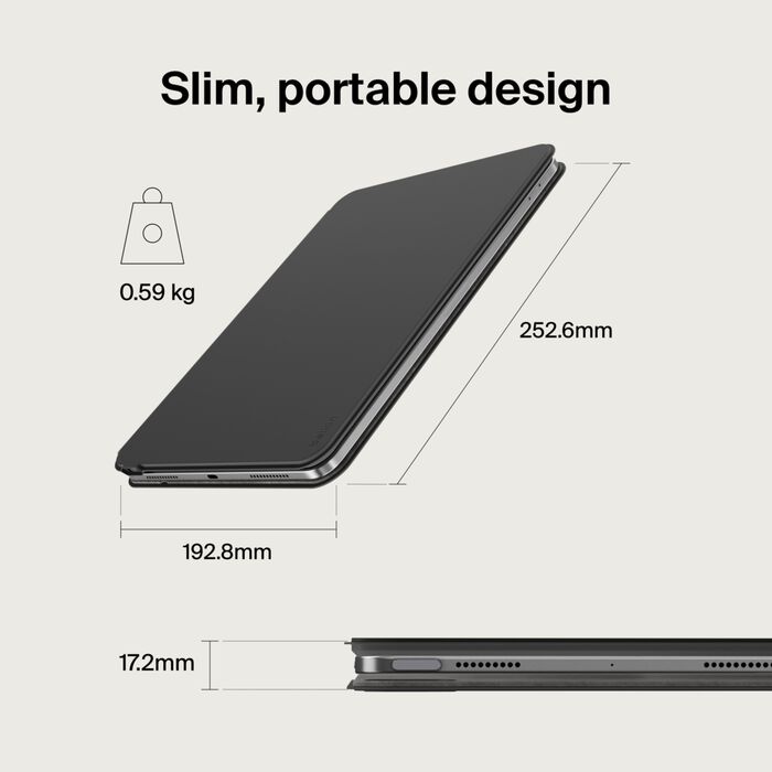 Pro Keyboard Case with Magnetic Stand for iPad Air 10.9