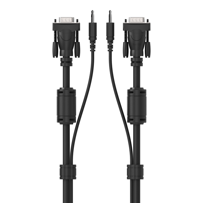 Laptop to TV VGA Audio Video Cable, , hi-res