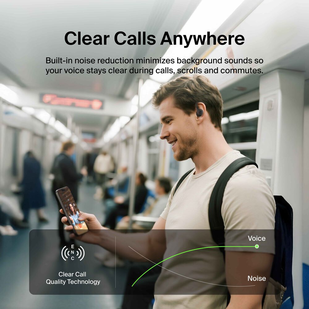 True Wireless Earbuds, Black, hi-res