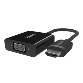 VGA to HDMI Adapter 3.5mm Audio HD video Belkin US