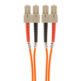 Fiber Optic Cable; Multimode SC/SC Duplex MMF, 50/125, , hi-res