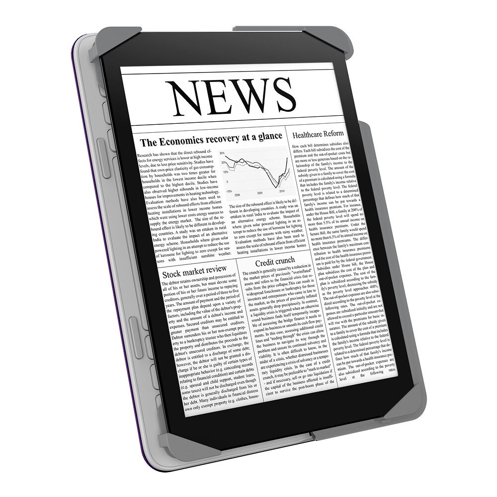 iPad (2017) & iPad Air 2 & iPad Air專用QODE&trade; Slim Style Keyboard Case, Plum, hi-res