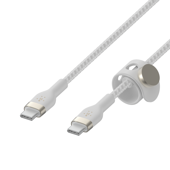 USB-C to USB-C Cable 60W, White, hi-res