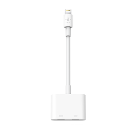 Adaptateur Lightning audio + recharge