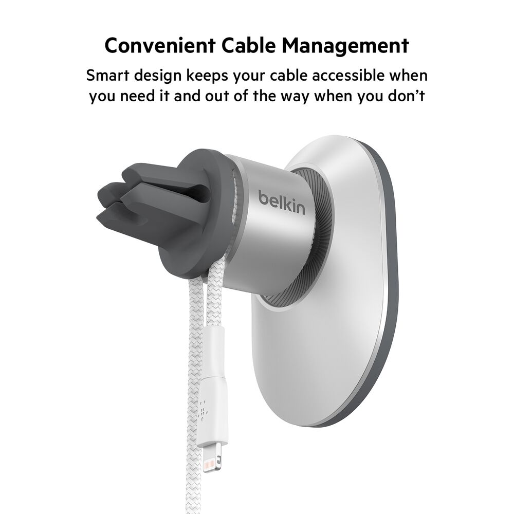 Magnetic Car Vent Mount, Gray, hi-res