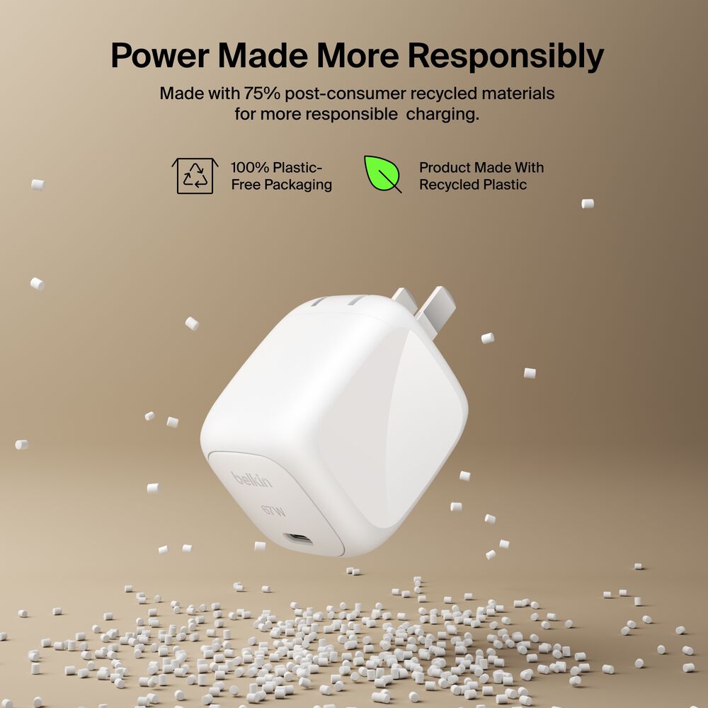 GaN Wall Charger 67W, , hi-res