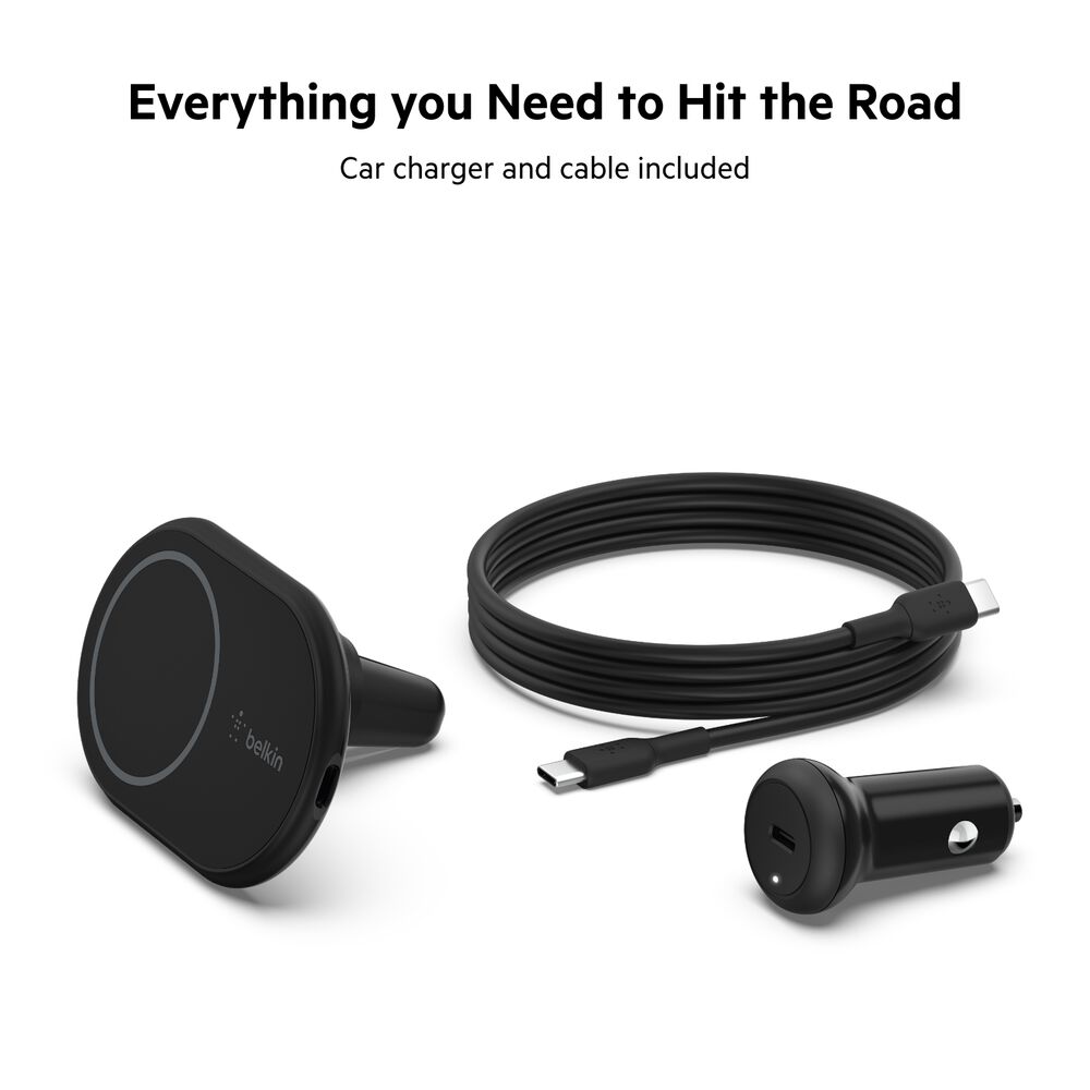 Magnetic Wireless Car Charger 10W, , hi-res