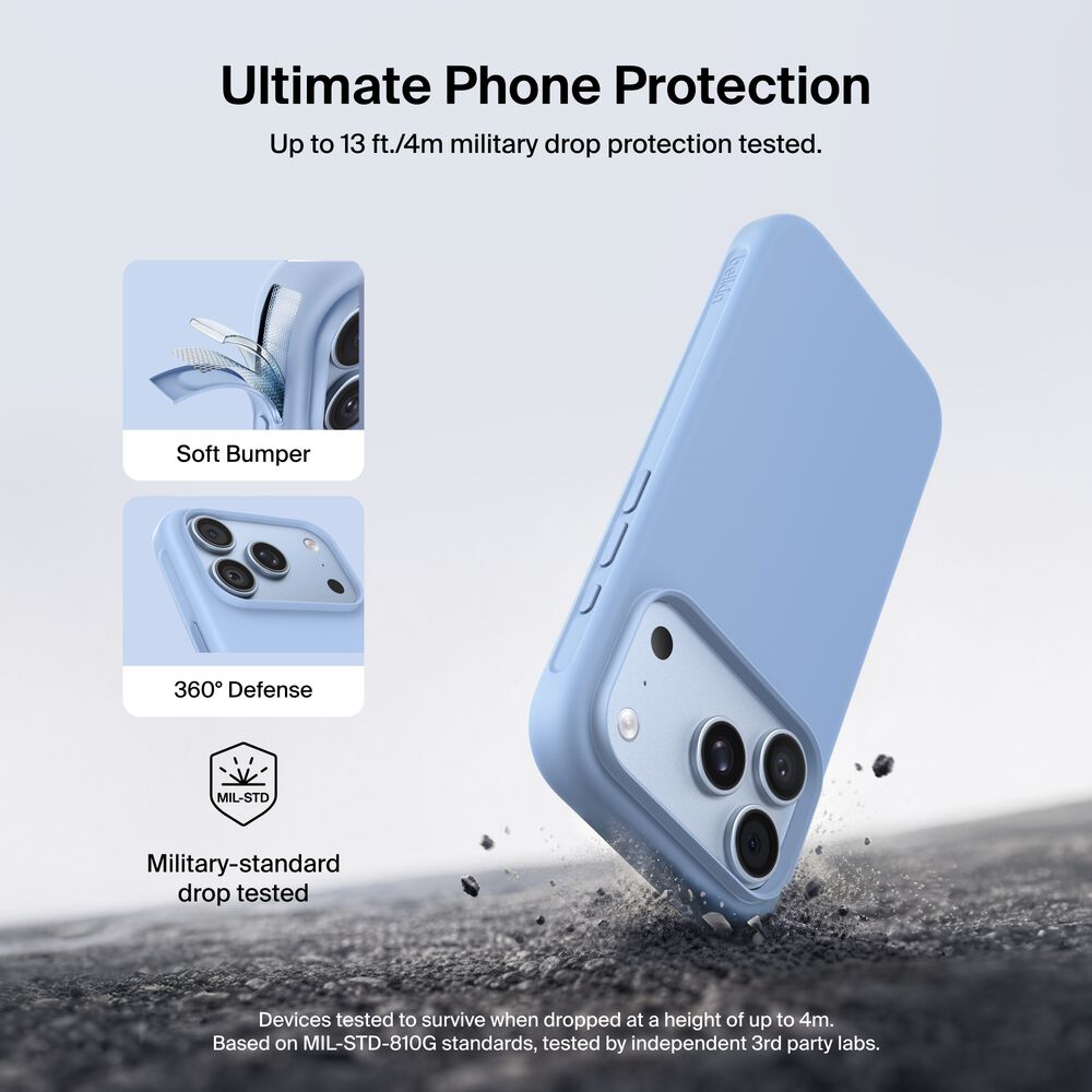 Protect Series Case for iPhone 18 Pro / iPhone 17 Pro, Light Blue, hi-res
