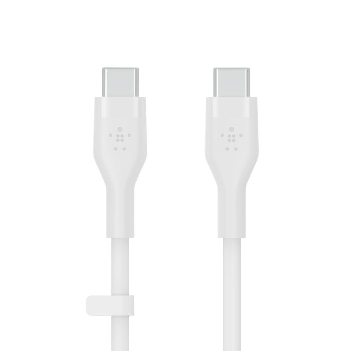 USB-C 转 USB-C 线缆, 白色的, hi-res