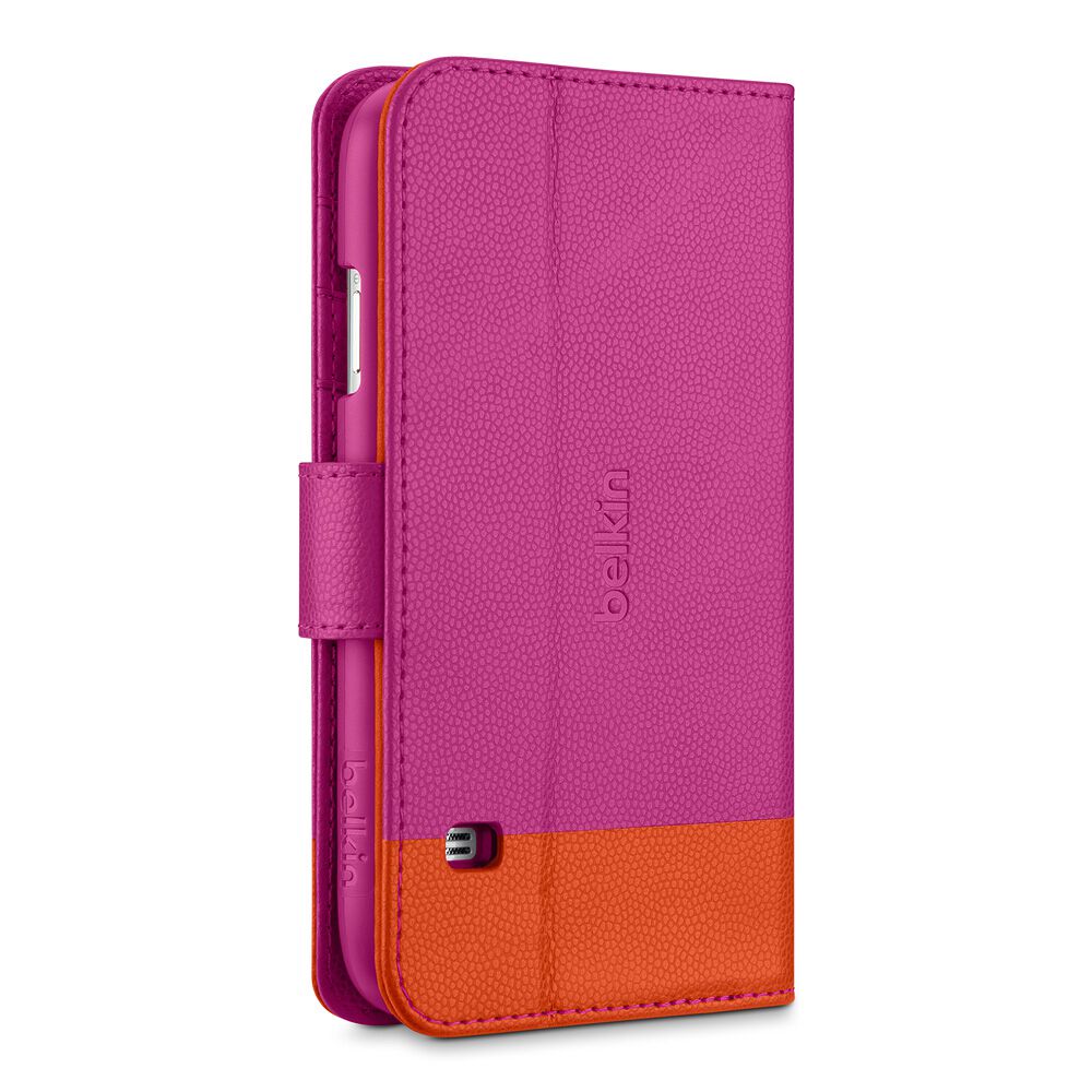 2-In-1 Wallet Folio Galaxy S5 Case, Azalea/Fiesta, hi-res