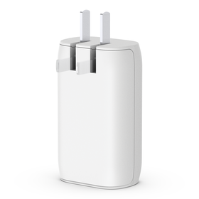 BOOST↑CHARGE™ 30W USB-C PD + USB-A Wall Charger, White, hi-res