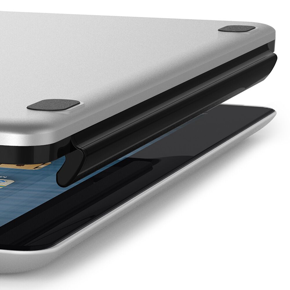 QODE FastFit Keyboard Cover, Black/Silver, hi-res