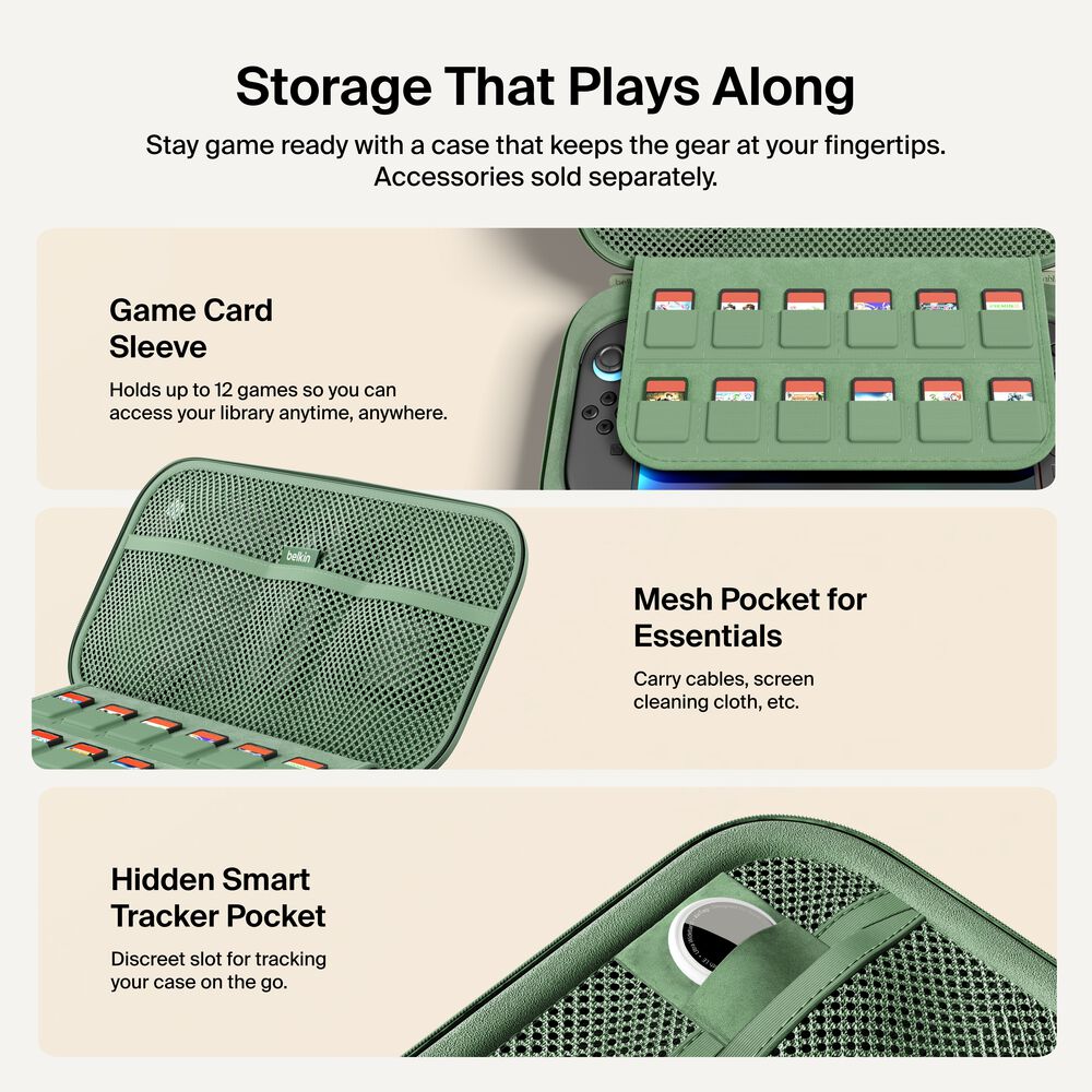 Charging Case Pro, Pistachio Green, hi-res