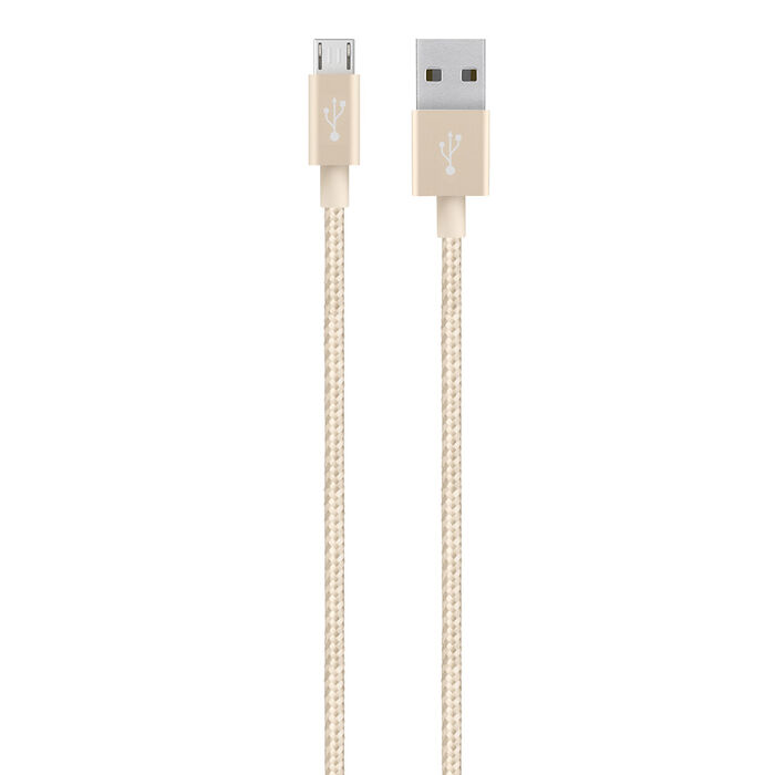 MIXIT↑™ 微型 USB 转 USB 金属色线缆, Gold, hi-res