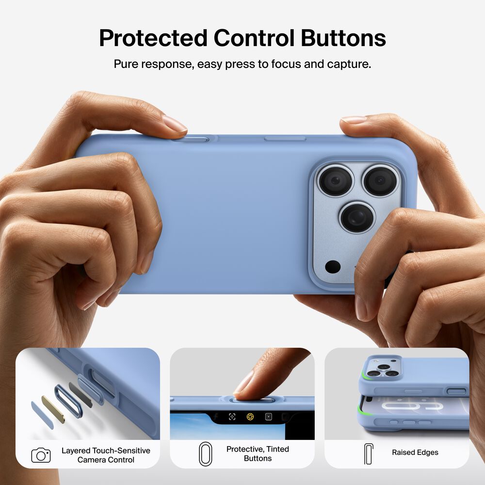 Protect Series Case for iPhone 18 Pro / iPhone 17 Pro, Light Blue, hi-res