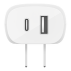 Dual Wall Charger with PPS 37W, White, hi-res