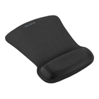 WaveRest&reg; Gel Mouse Pad, Black, Black, hi-res
