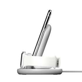 3-in-1 Wireless Charger for Apple Devices, White, hi-res