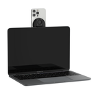 iPhone Mount with MagSafe for Mac Notebooks, Black, hi-res