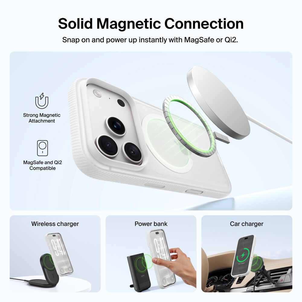 Grip Series Case for iPhone 18 Pro, Clear, hi-res
