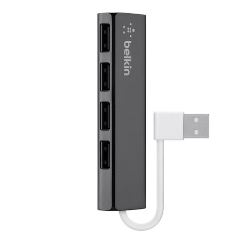 Ultraflacher 4-Port Travel-Hub